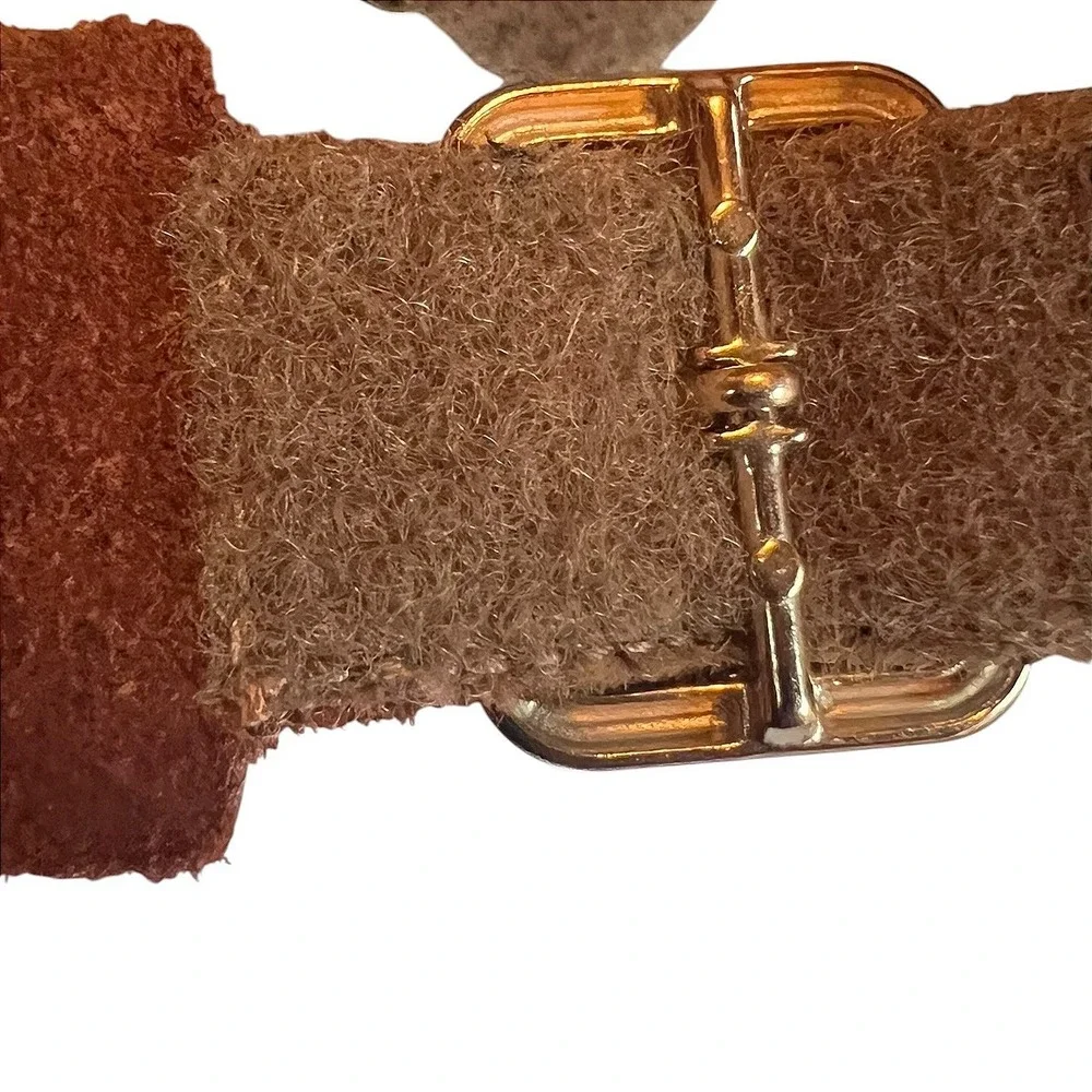 Mephisto Air-Relax Brown Leather Cork Wedge Buckle Sandals EU 41 Portugal *FLAW* - Picture 16 of 16